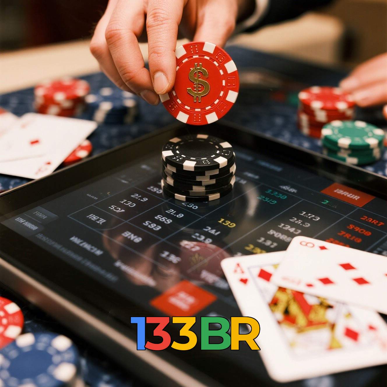 133BR:Vença no blackjack e prove que você é um verdadeiro mestre!